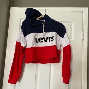 Levi's cropped hoodie